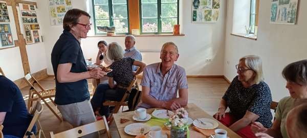 Der Kuchen zur Stärkung nach den Sport